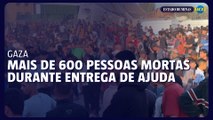 Mais de 600 pessoas morreram durante entrega de ajuda em Gaza
