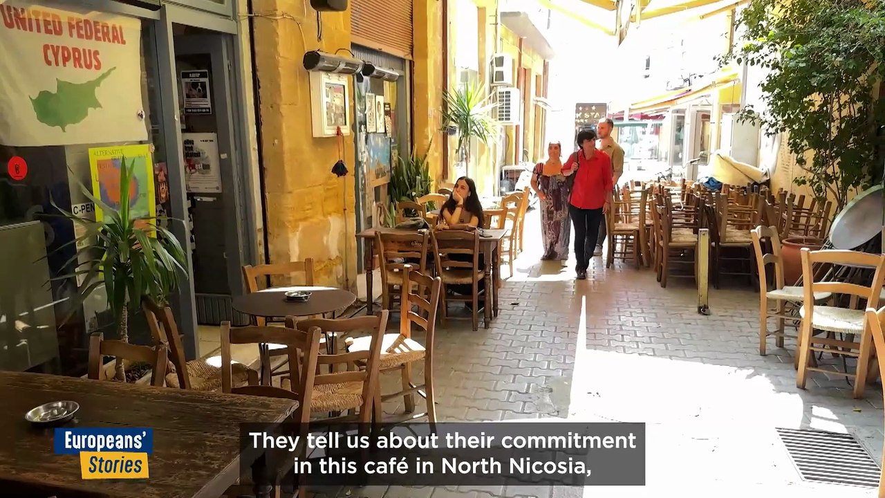 Young Cypriots envision a future beyond the island's decades-long division