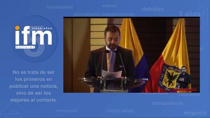 Alcalde Galán durante conmemoración del aniversario número 34 de la Constitución de 1991