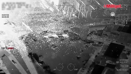 Buca'daki orman yangınının yayılma anını Bayraktar TB2 anbean kaydetti