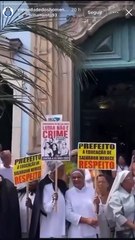 Vereador reage após aliado ser citado em polêmica de empurrão contra religiosa no 2 de julho