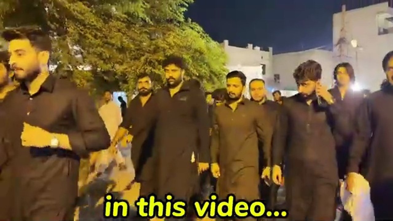 Attended First Majlis at Haider’s Place🙏🏻Mango Party for Loved Ones🥺