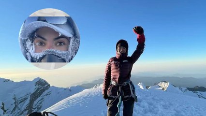 Orgullo nacional colombiana corona las siete cumbres más altas del mundo