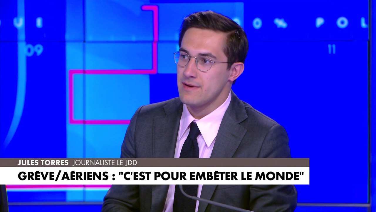 Jules Torres sur la grève des contrôleurs aériens