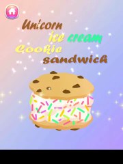 🦄🍪 Unicorn Ice Cream Cookie Sandwich Recipe | Unicorn Cooking Fun!