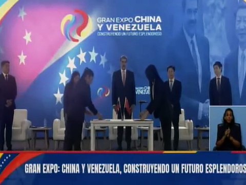 Venezuela y China firman convenio de cooperación económica y técnica que impactará el desarrollo
