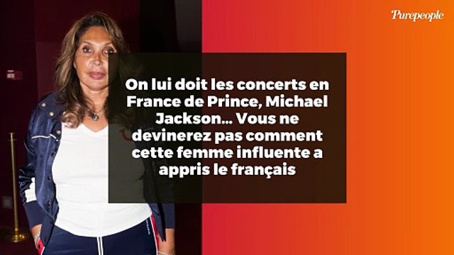 On lui doit les concerts en France de Prince, Michael Jackson… Vous ne devinerez pas comment cette femme influente a appris le français