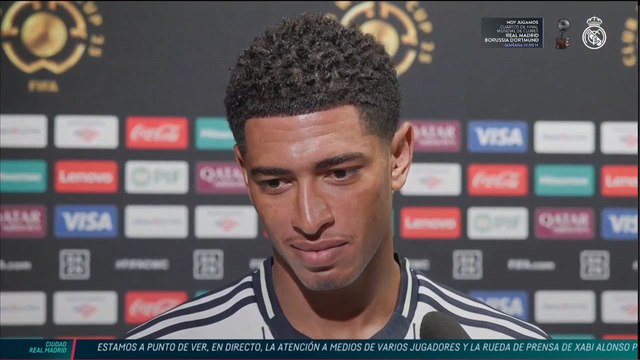 ZONA MIXTA de JUDE BELLINGHAM previa al REAL MADRID vs BORUSSIA DORTMUND