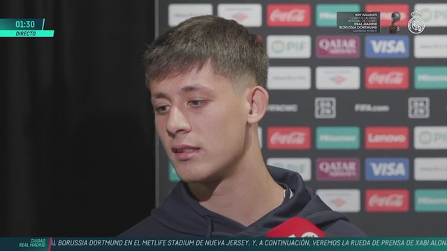 ZONA MIXTA de ARDA GÜLER previa al REAL MADRID vs BORUSSIA DORTMUND