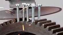 Repair for metal gear's teeth