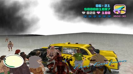Grand Theft Auto: Vice City Long Night Zombie Mod - Video - 3 | Survival |  Released 2005  |