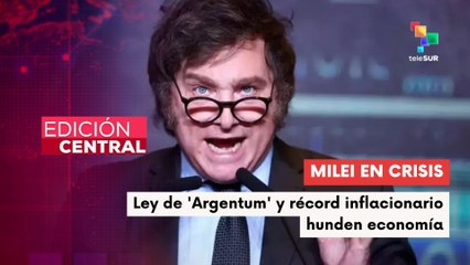 Economistas ultraliberales retiran apoyo a Milei