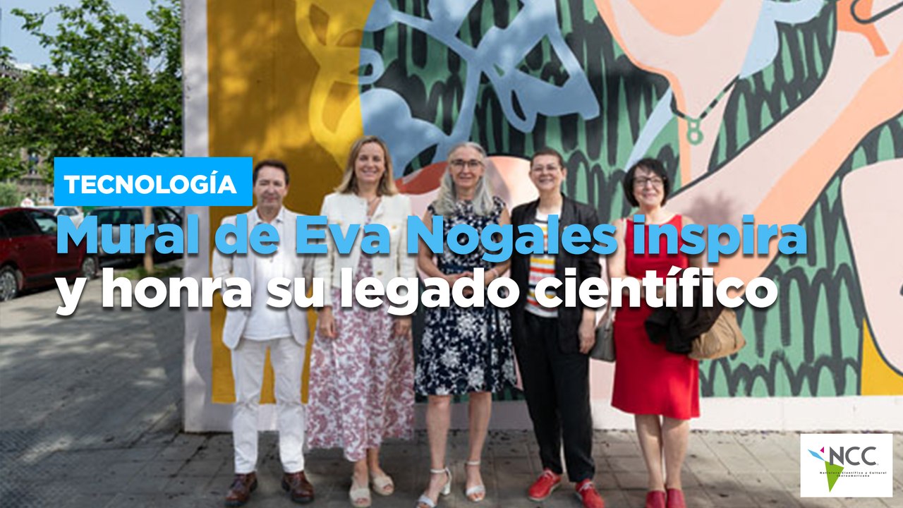 Mural de Eva Nogales inspira y honra su legado científico