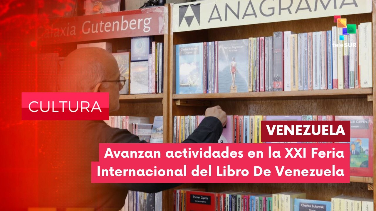 XXI Feria Internacional del Libro de Venezuela se celebrará hasta el 13 de julio en Caracas, bajo el lema "Leer humaniza" CULTURA EDICIÓN CENTRAL 04-07-2025