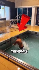 This treadmill is crucial for swimmers🏊