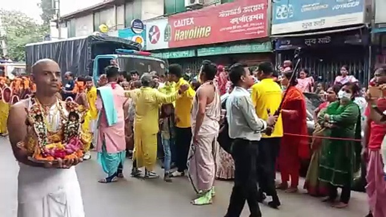 রথযাত্রা উৎসব-২০২৫,ঢাকা ইসকন মন্দির থেকে ঢাকেশ্বরী মন্দির