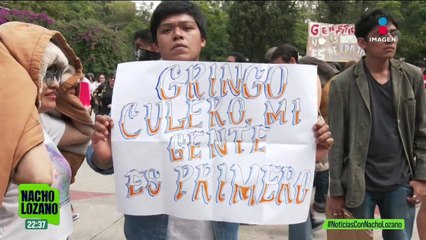Chilangos protestaron contra la gentrificación en la colonia Condesa