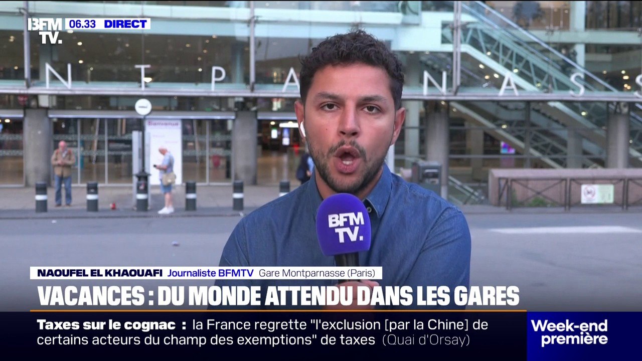 Pour ce premier week-end de départ en vacances, de nombreux voyageurs attendus dans les gares