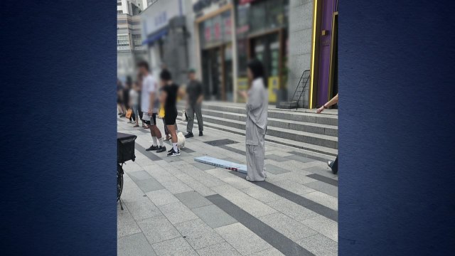 하남 공사장에서 철골구조물 추락...행인 2명 다쳐 / YTN