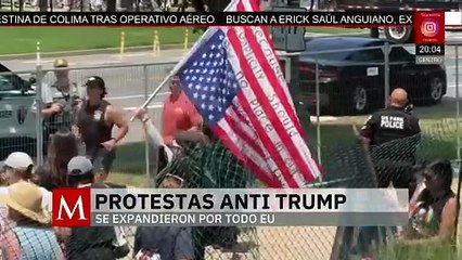 Por todo Estados Unidos se realizaron protestas anti Trump