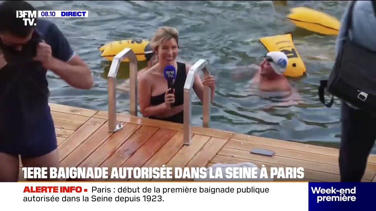 Près d'un an après les JO de Paris, la baignade est autorisée dans la Seine