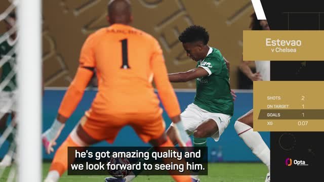 Palmer sees 'amazing quality' in Chelsea new boy Estevao