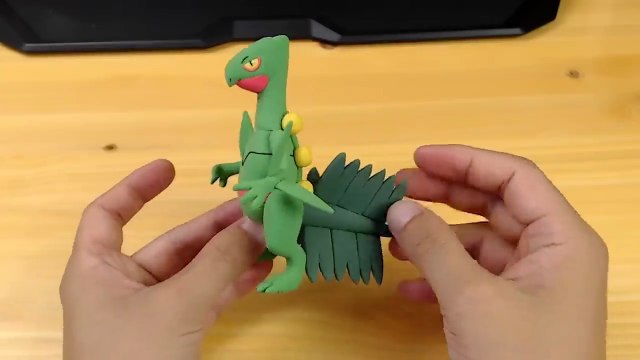 Pokémon Clay Art_ Sceptile Grass-type Pokémon!
