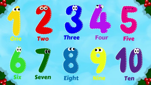 Learn 1 to 10 Numbers & Name | 123 Number Names | 1234 Counting for Kids | Cartoon Video