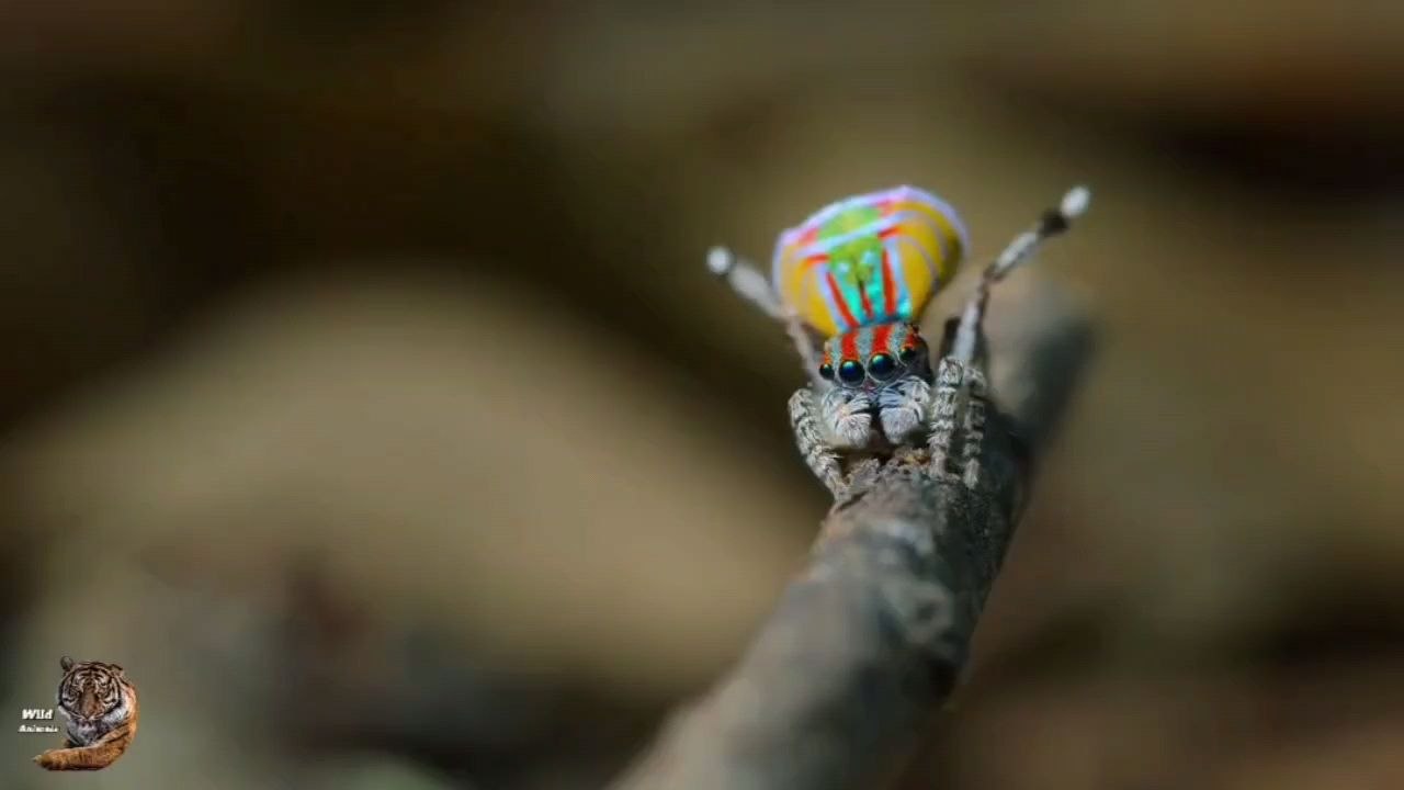 beautiful spider life style 😍