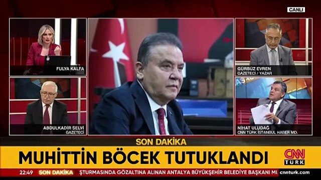 SON DAKİKA... Antalya Büyükşehir Belediye Başkanı Muhittin Böcek tutuklandı! Adana Büyükşehir ve Adıyaman Belediye Başkanı gözaltında