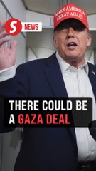 Trump says there could be a Gaza deal next week after positive Hamas response