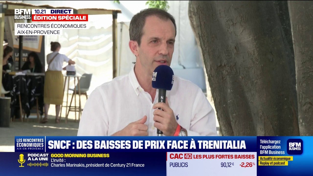 Ouverture à la concurrence du transport ferroviaire: "Elle arrive uniquement sur les lignes bénéficiaires de la SNCF", déplore Christophe Fanichet, directeur général de SNCF Voyageurs