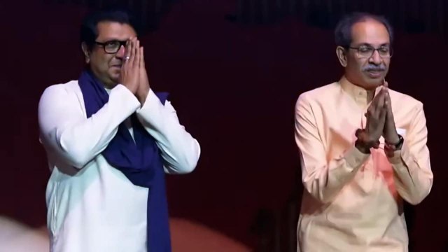 Uddhav and Raj Thackeray Reunite After 20 Years | ‘Awaj Marathicha’ Joint Rally in Mumbai
