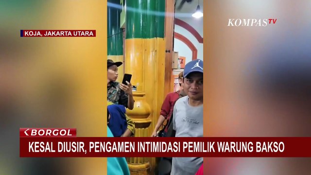 Tak Terima Diusir, Pengamen Ngamuk dan Intimidasi Warung Bakso di Koja | BORGOL
