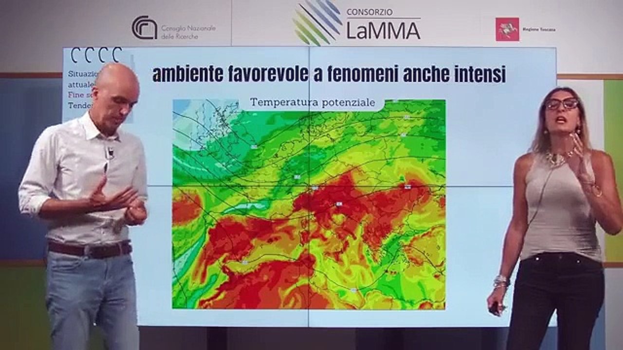Meteo Toscana, il Lamma: "Arriva la perturbazione che spazza via il caldo"