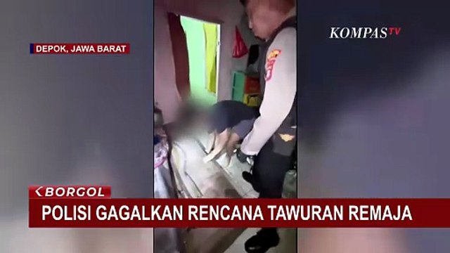 Polisi Gagalkan Tawuran Geng Bojong Boring, Sita 11 Sajam dari Bawah Kasur | BORGOL