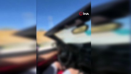 Cadde ortasında drift atan sürücüye ibretlik ceza!