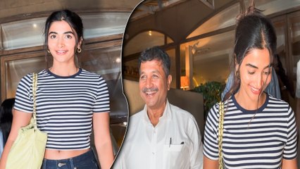 Blissful Bandra Dinner Date: Pooja Hegde Gets Snapped With Her Family & Friends