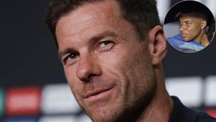 Xabi Alonso con dudas sobre la titularidad de Mbappé: "Por la mañana decidiremos"