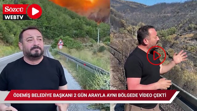 Ödemiş Belediye Başkanı 2 gün arayla aynı bölgede video çekti: Felaketin boyutlarını gözler önüne serdi