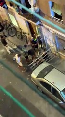 Una pelea en la Barceloneta se salda con ocho detenidos
