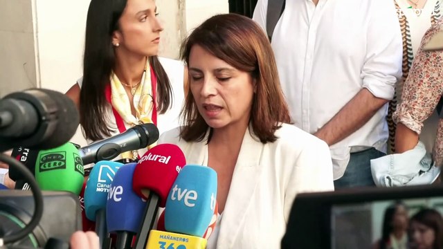 Adriana Lastra cree que el PSOE afronta su comité federal mas trascendental