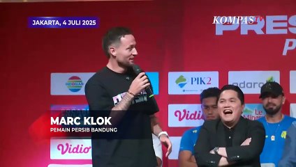 Kala Pemain Persib Marc Klok Goda Maruarar Sirait: Mau Ikut Liga 1 Juga?