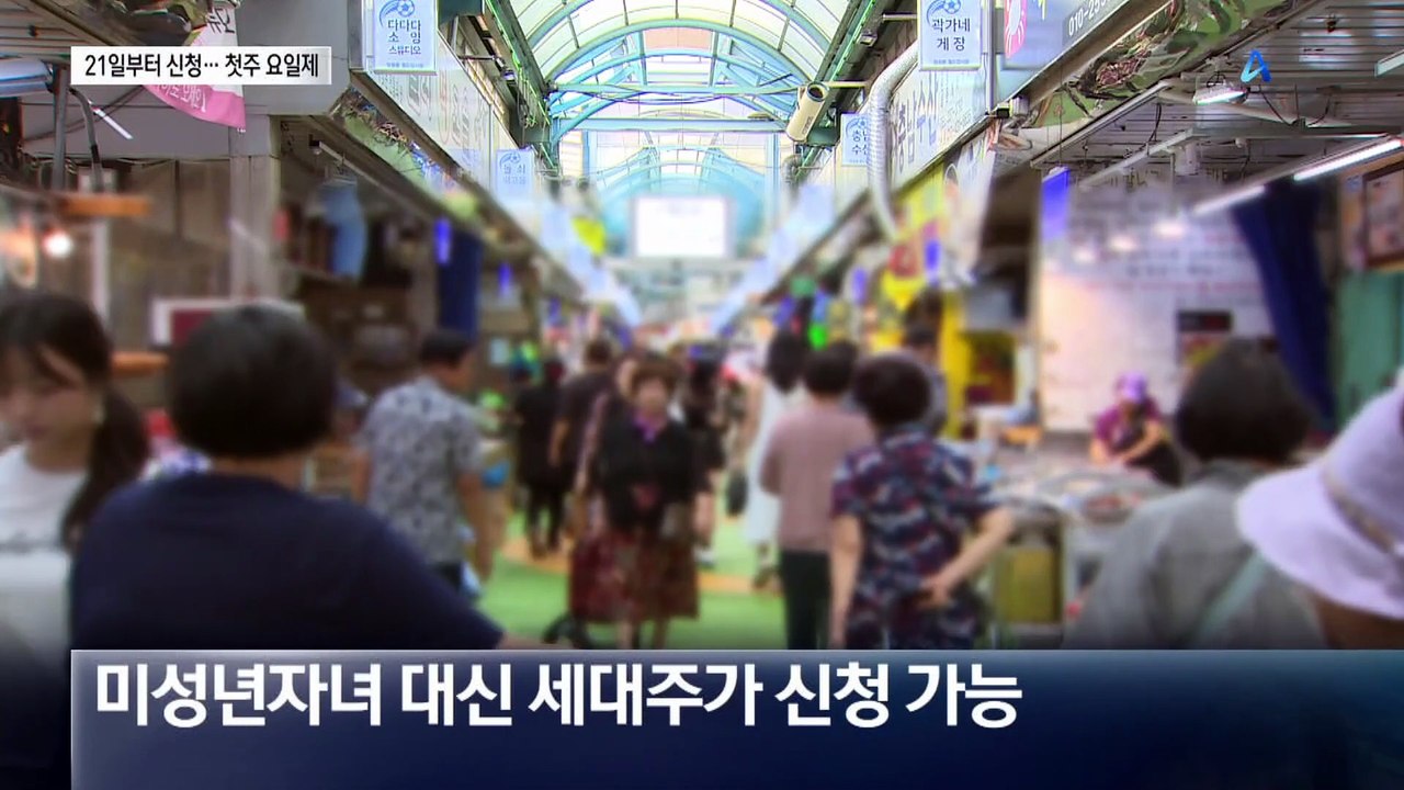 민생회복 소비쿠폰 21일부터 지급…“마중물 신속 집행”