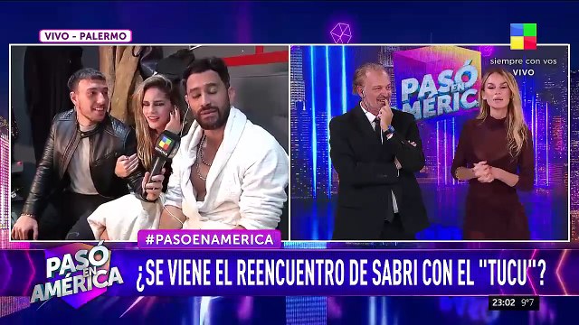 Reconciliación en puerta - Sabrina Rojas sorprendió al Tucu López con una pregunta incómoda en vivo