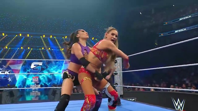 Alexa Bliss & Charlotte Flair vs Michin & B-Fab vs Piper Niven & Alba Fyre - SmackDown July 4, 2025