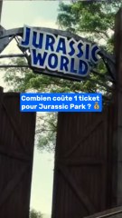 Ça coûte combien un ticket pour #JurassicPark et #JurassicWorld ? 💵 Moins que #DisneyLand 😂😭