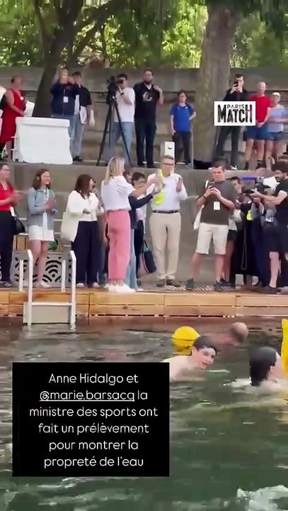 Notre journaliste s'est baignée dans la Seine