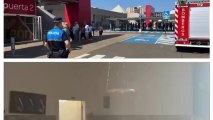 Incendio en un restaurante del Centro Comercial Carrefour de León