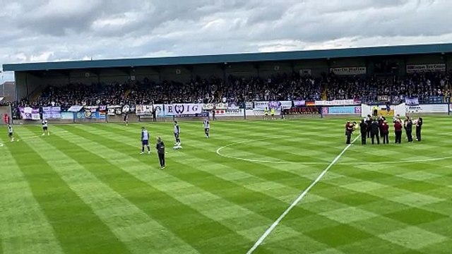 German football fans join in with 'Sweet Caroline' at friendly with Northern Ireland's Glenavon